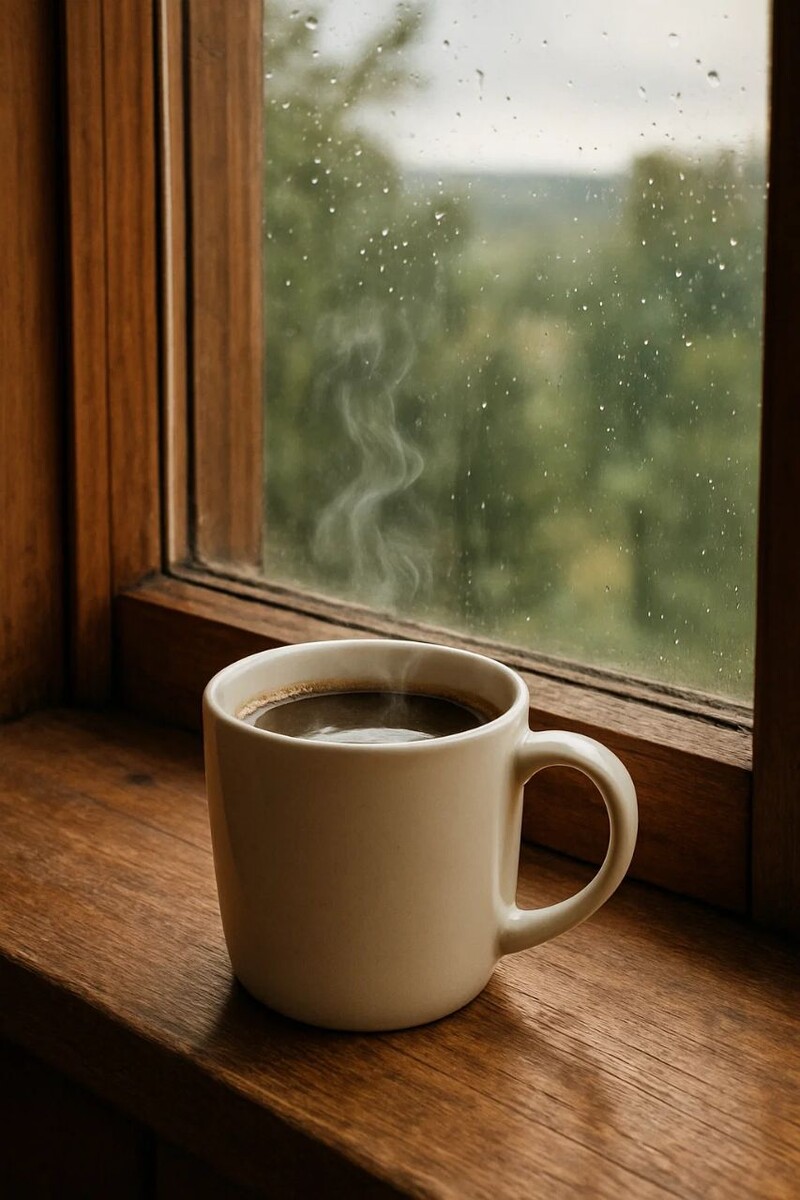 начни день без спешки ☕