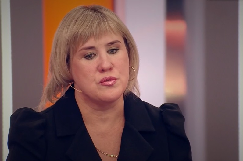 Мать пропавшей в студии Первого канала