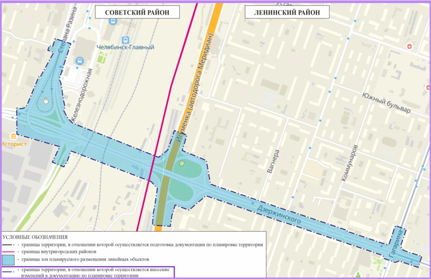 Новая трамвайная линия запланирована на этом участке. Изображение из документации с сайта мэрии