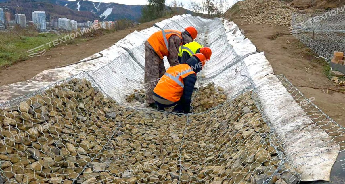 4. Укрепление канавы