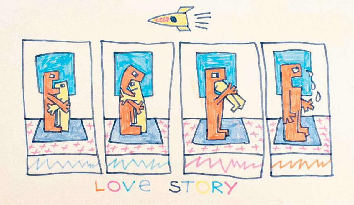 Картина Виктора Цоя