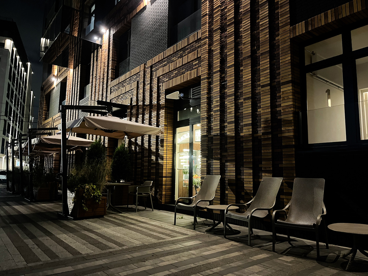 Летняя веранда заведения