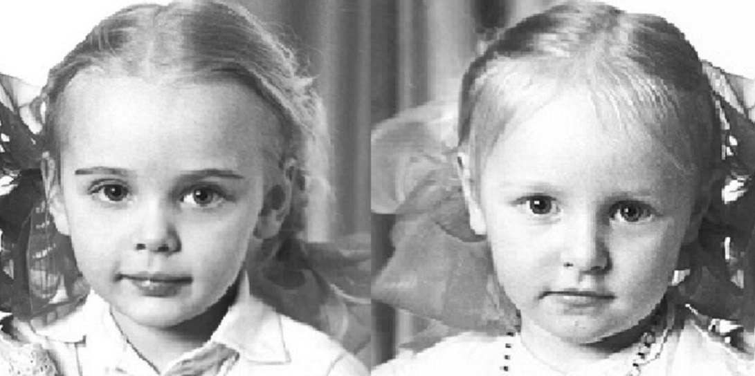 ЗА ЧТО ИМ - САНКЦИИ?.. Мария Воронцова и Катерина Тихонова в детстве. (википедия)