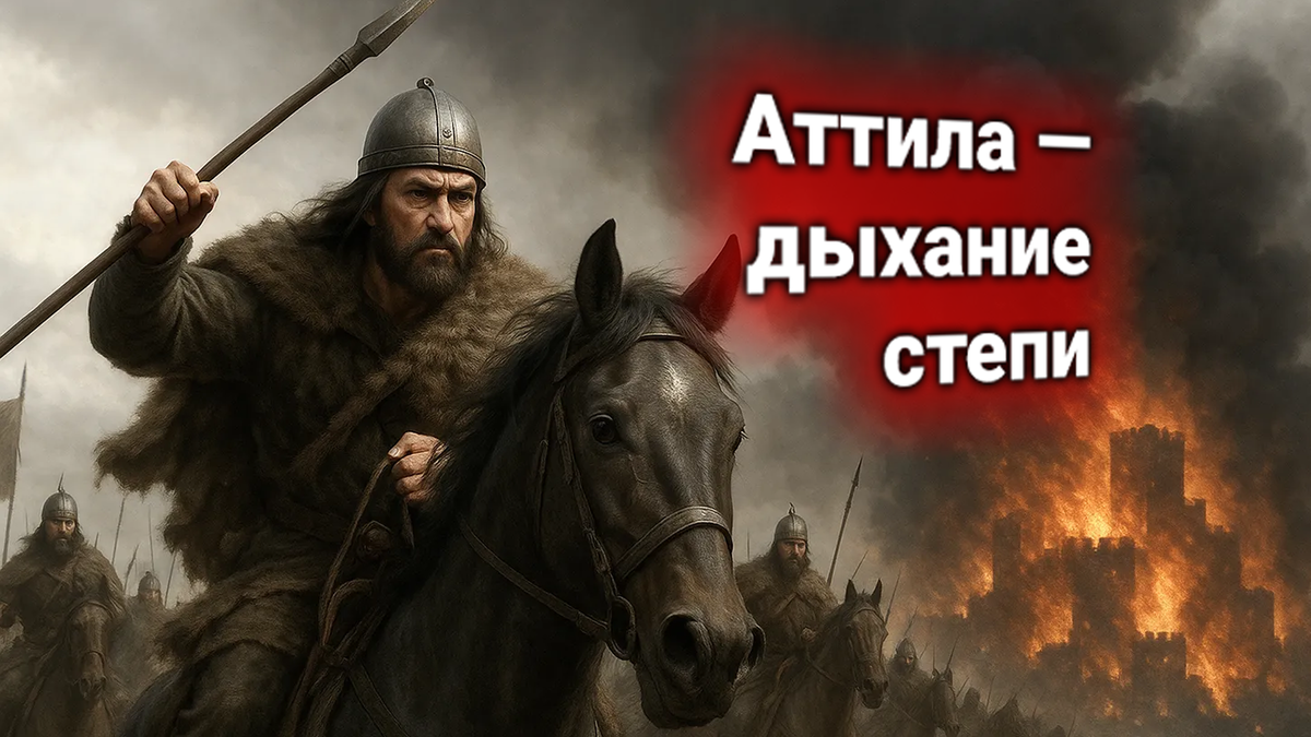 🔥 V век. Аттила. Имя, после которого Европа не спала веками