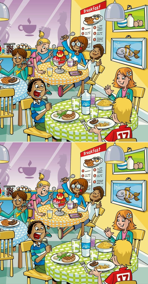 Найди 11 отличий