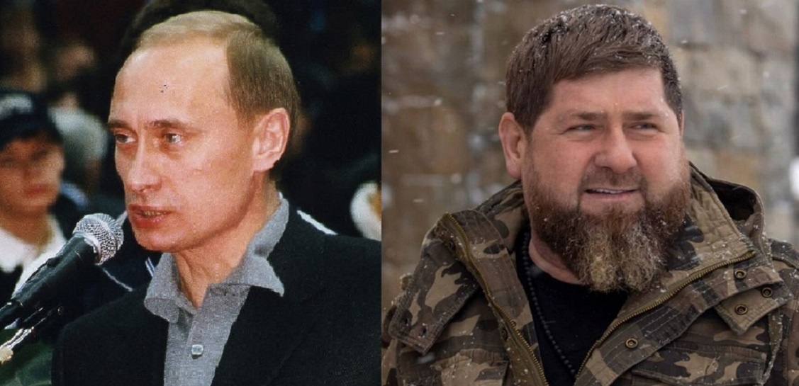 ЧТО У НИХ ОБЩЕГО?.. Владимир Путин и Рамзан Кадыров в возрасте 49 лет. (материал из открытых источников)