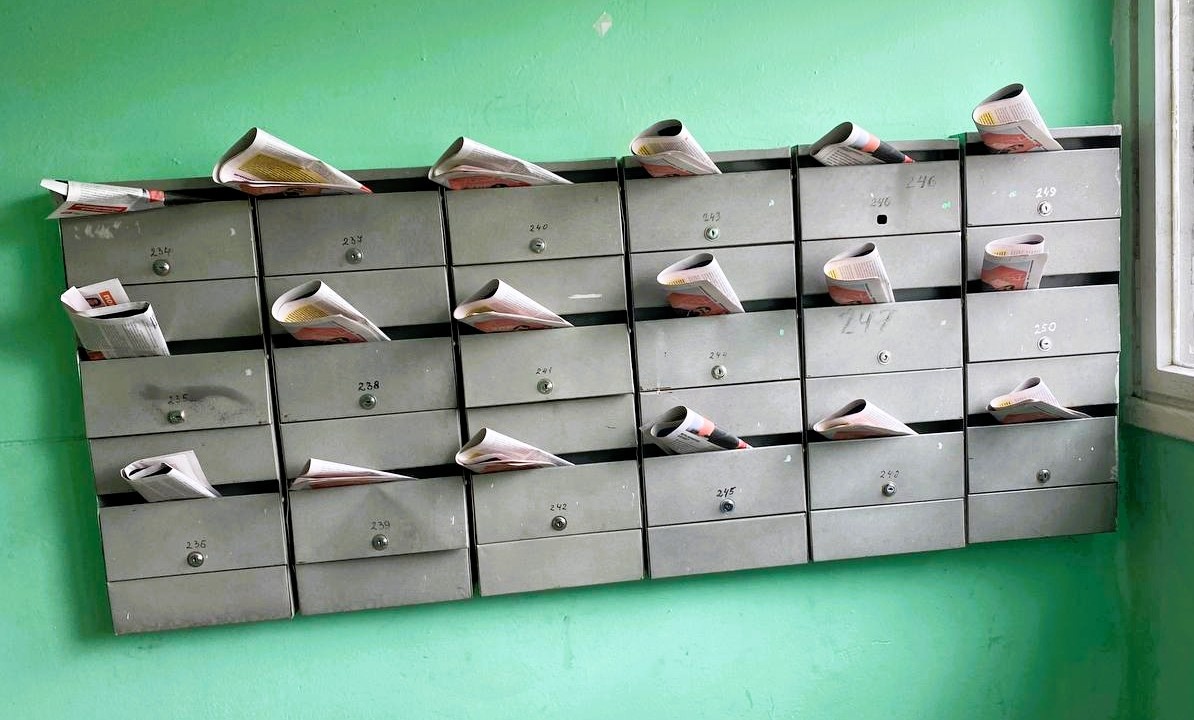 Распространение газет по почтовым ящикам