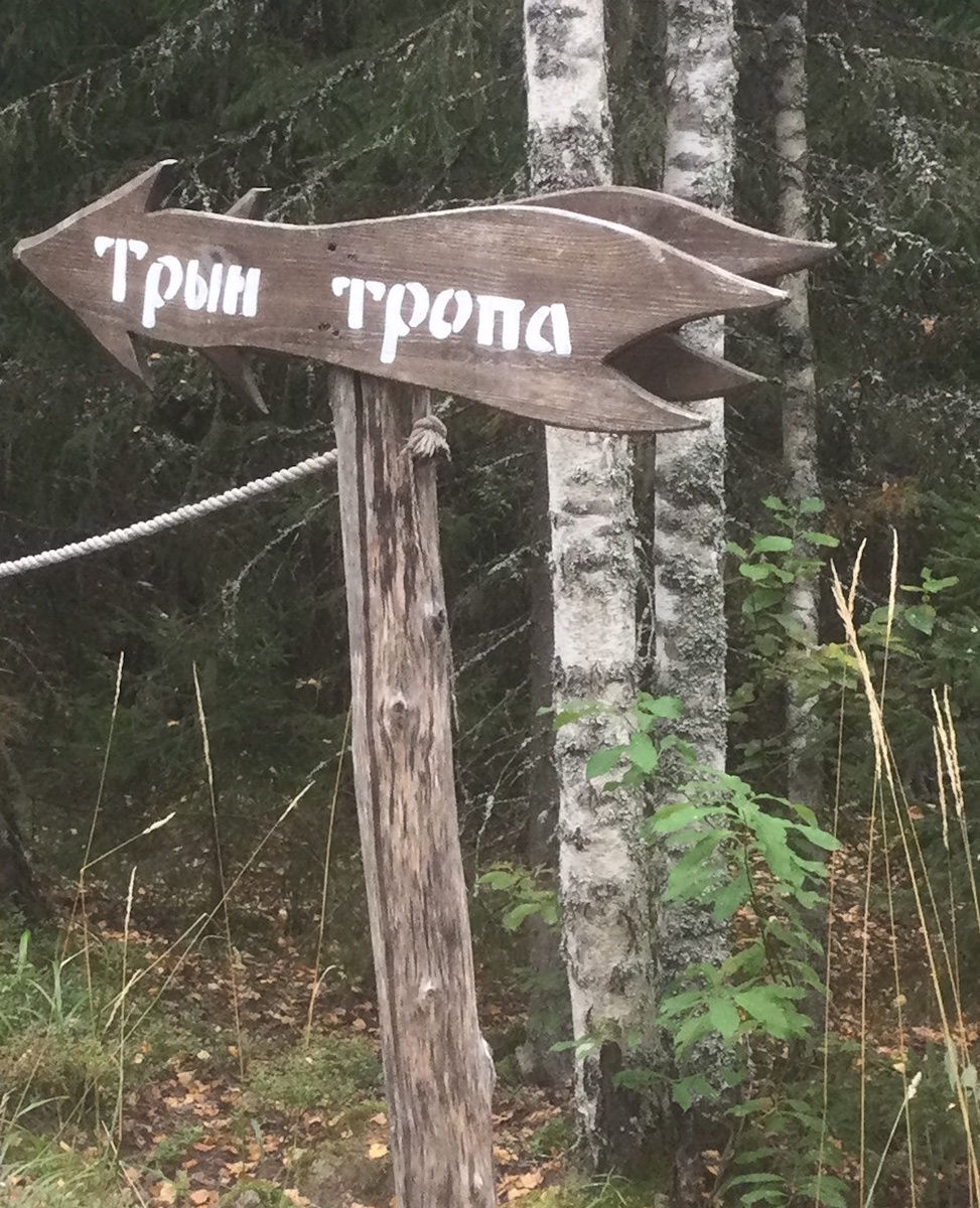 Вход на Трын-тропу попустиь невозможно