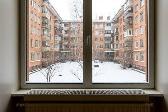    В Новосибирске пожаловались на отсутствие отопления в минусовую температуру и снегопад