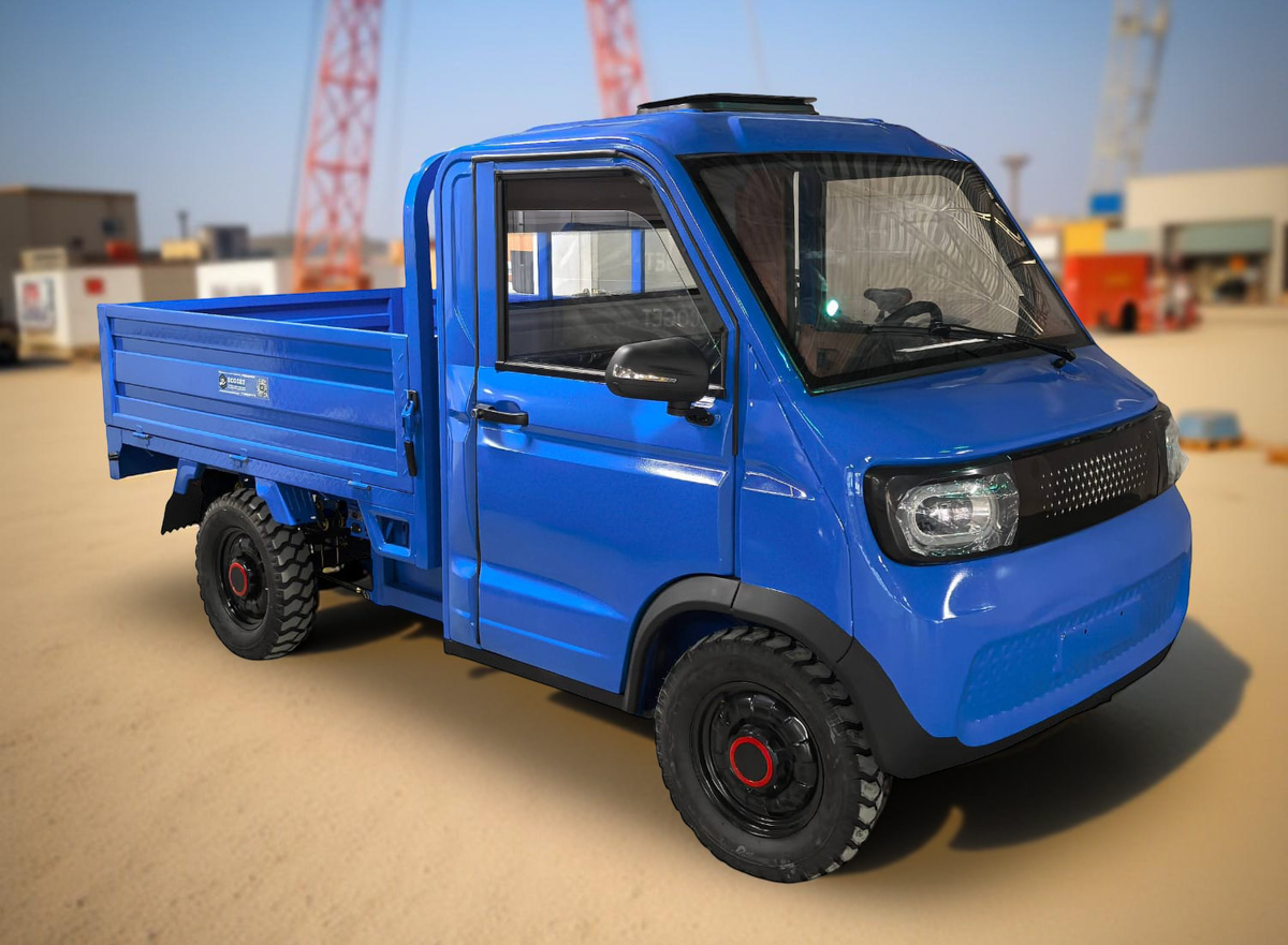 Четырёхколесный электрофургон «Барс» от завода электротранспорта «ЭкоГЭТ»