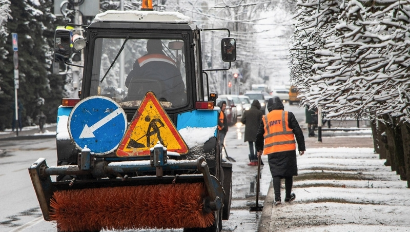    Уборочная техника уже подготовлена к зиме Фото: ИА «победа26»
