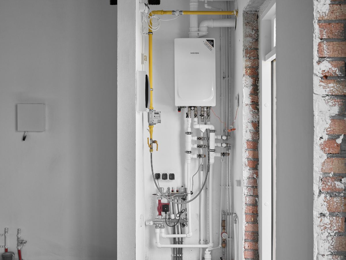 Двухконтурный газовый котёл в «Берёзках»