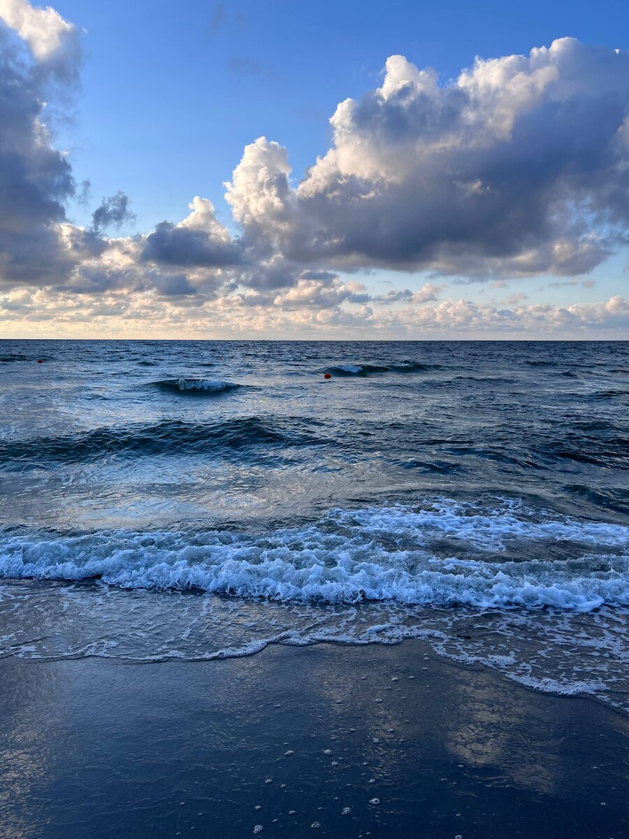 Пригодилась моя фотография Балтийского моря :)