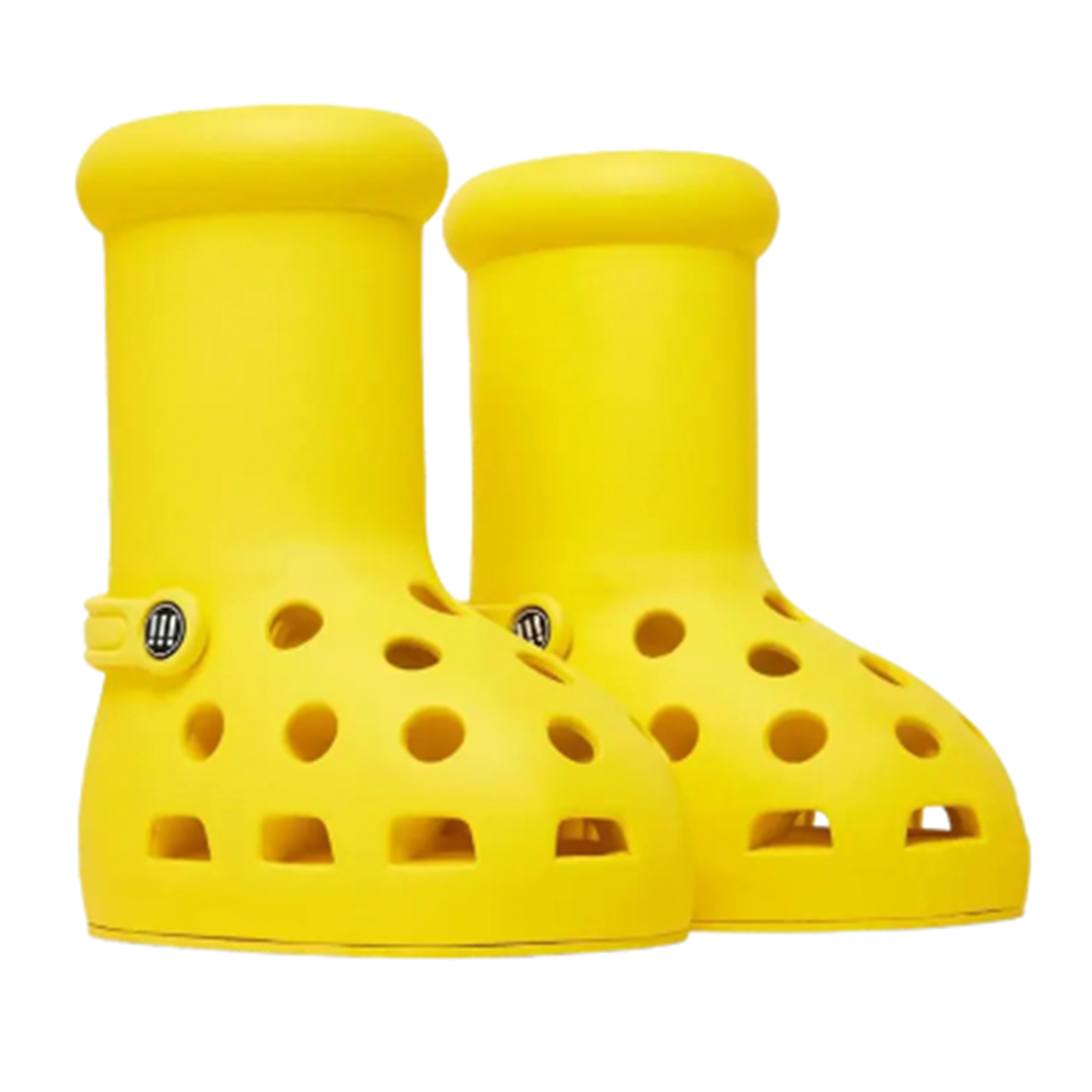 Сапоги Crocs x MSCHF Big Red 'Yellow', желтый