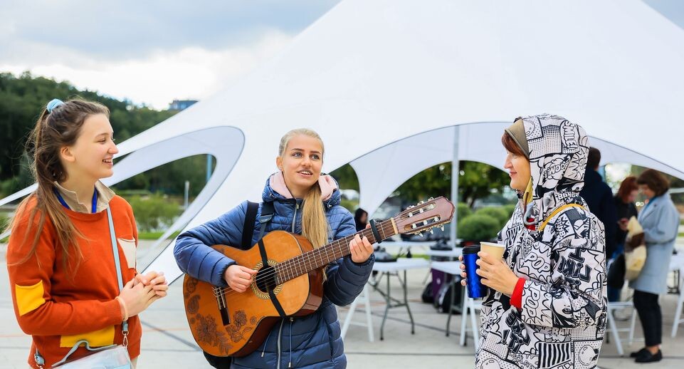    Осмотр места проведения фестиваля «Город А» в Павшинской Пойме Губернатором Подмосковья / Медиасток.рф