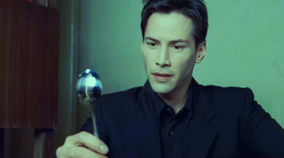 Нео в фильме "Матрица"