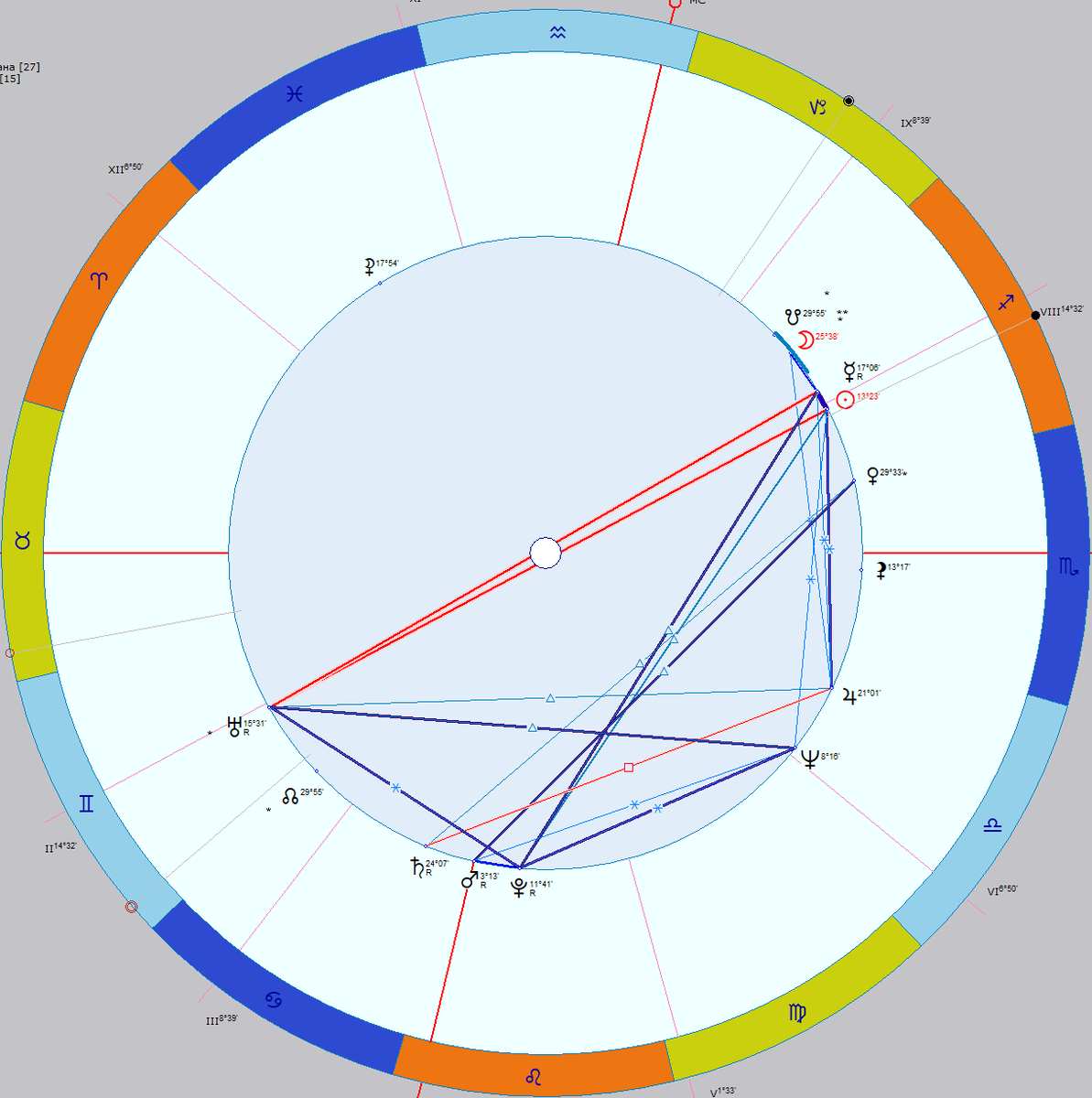 «Карта неба дня, когда пропало звено „Флайт 19“»
