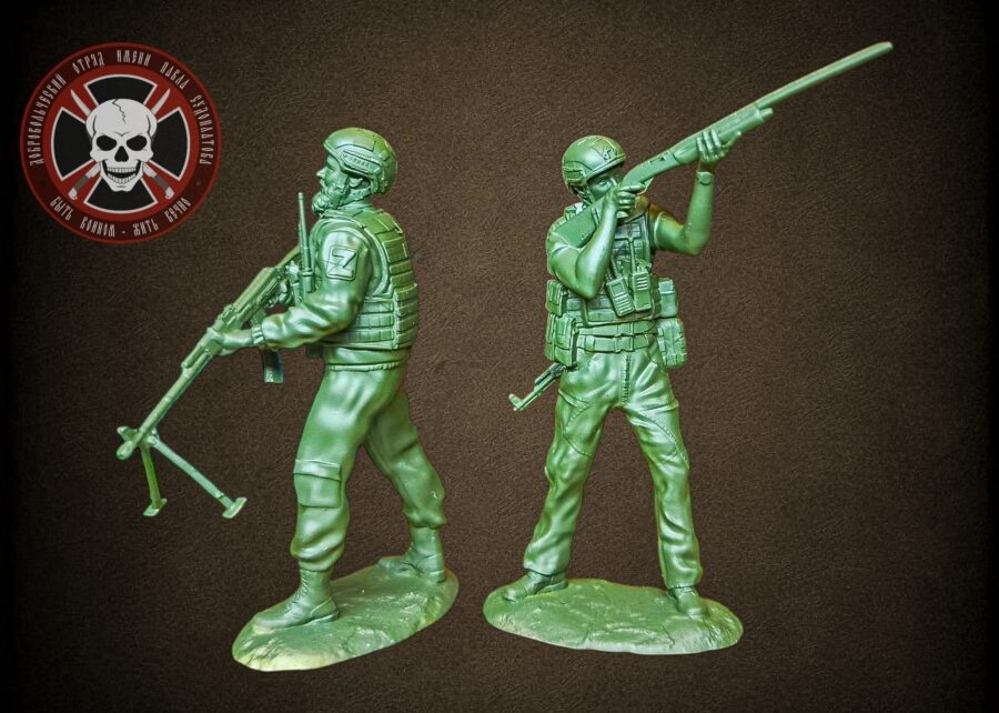    Стрелки из набора «Разведрота БАРС-32 имени Павла Судоплатова»