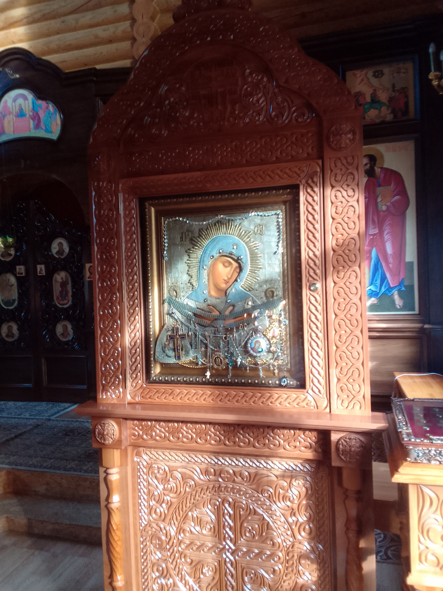 Чудотворная икона в женском монастыре 