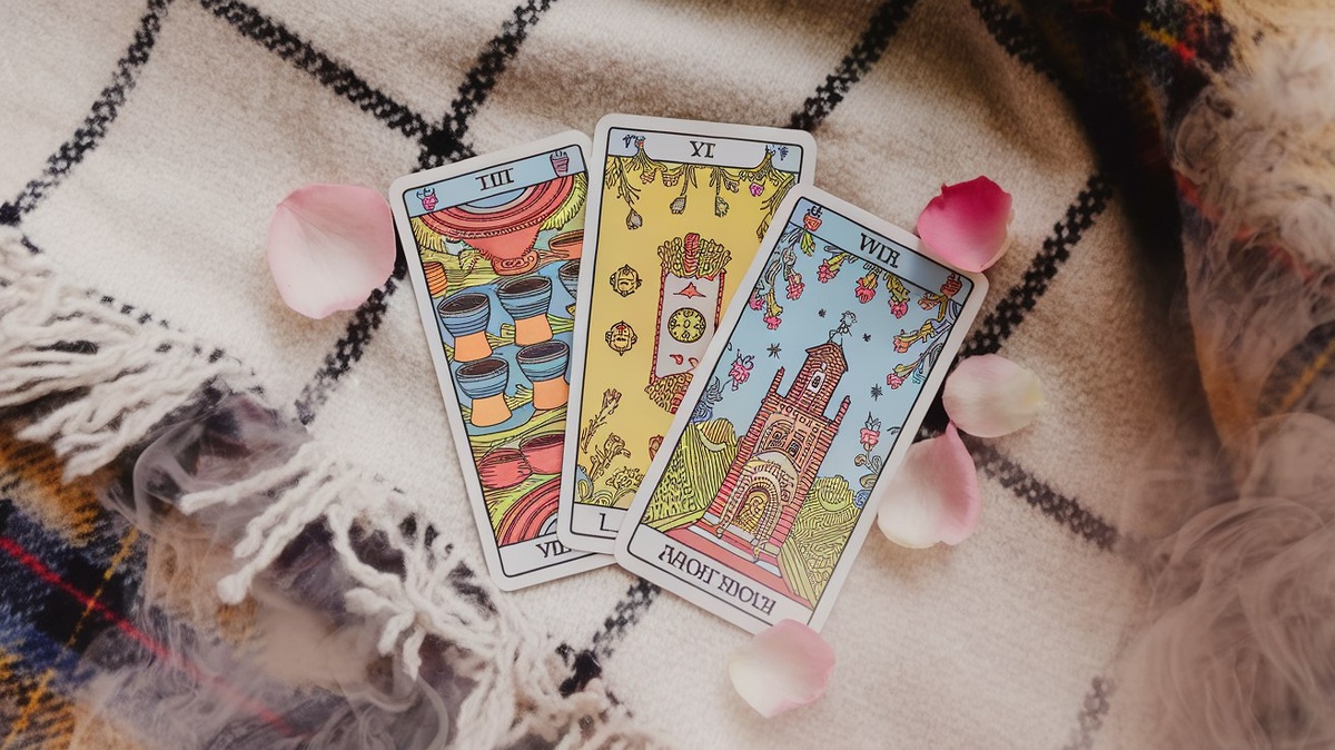 7 Кубков 5 Пентаклей и Башня 