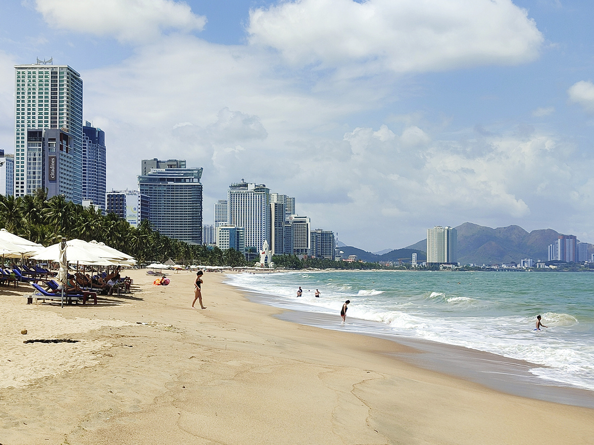 Пляж в Нячаге