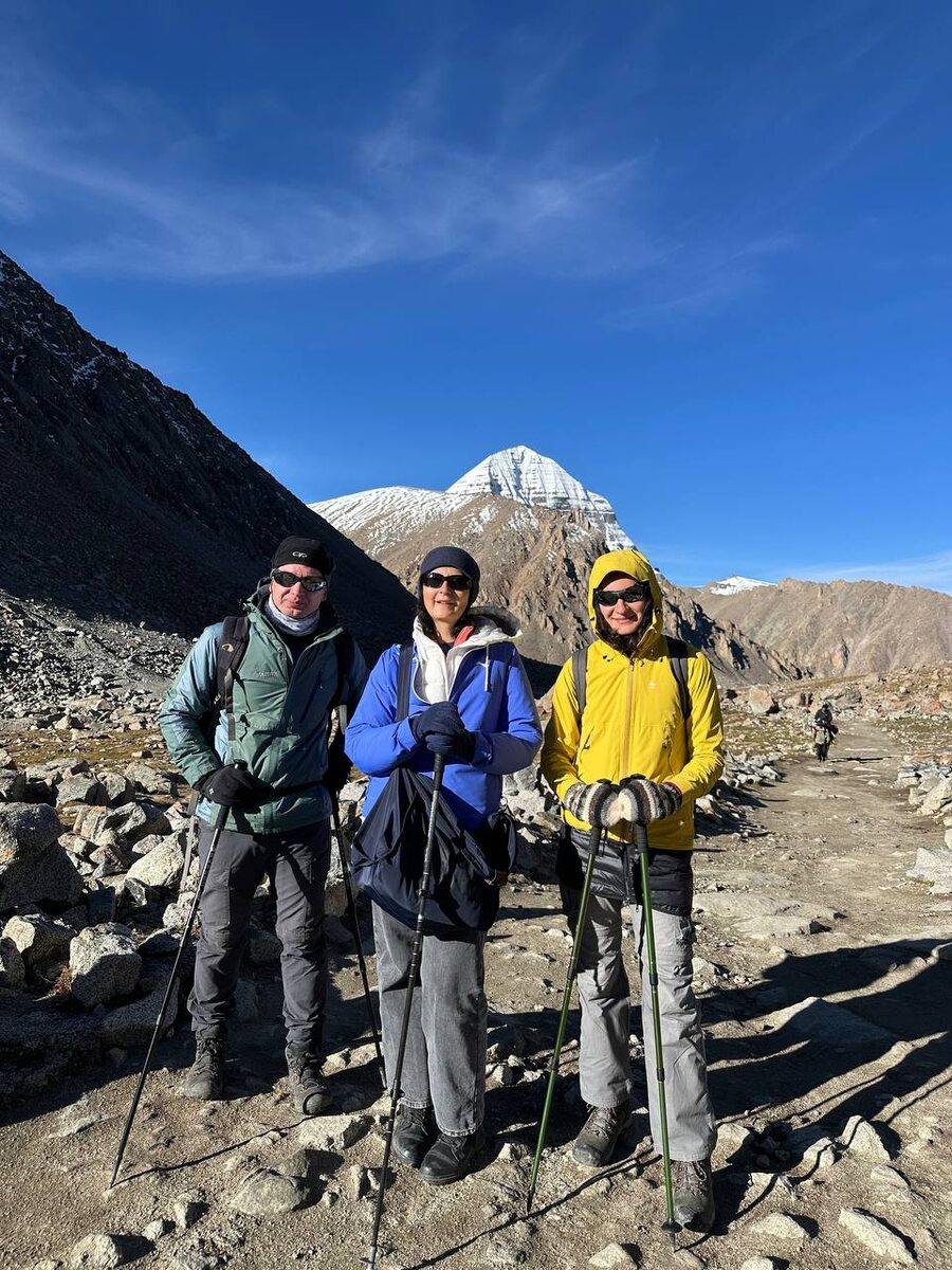 Кора вокруг  Кайласа, день 2ой