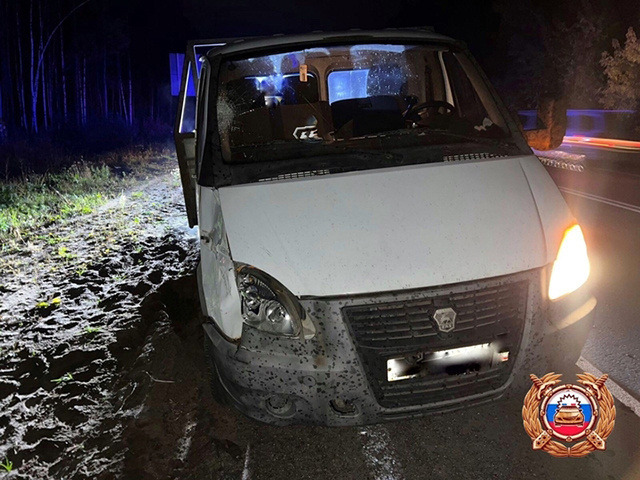 Под Тверью грузовик насмерть сбил пешехода