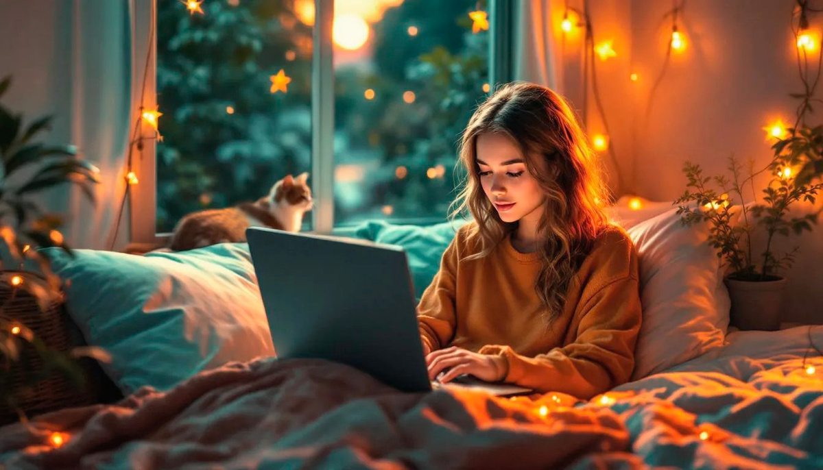 Учиться сейчас можно на дому, в максимально комфортных условиях