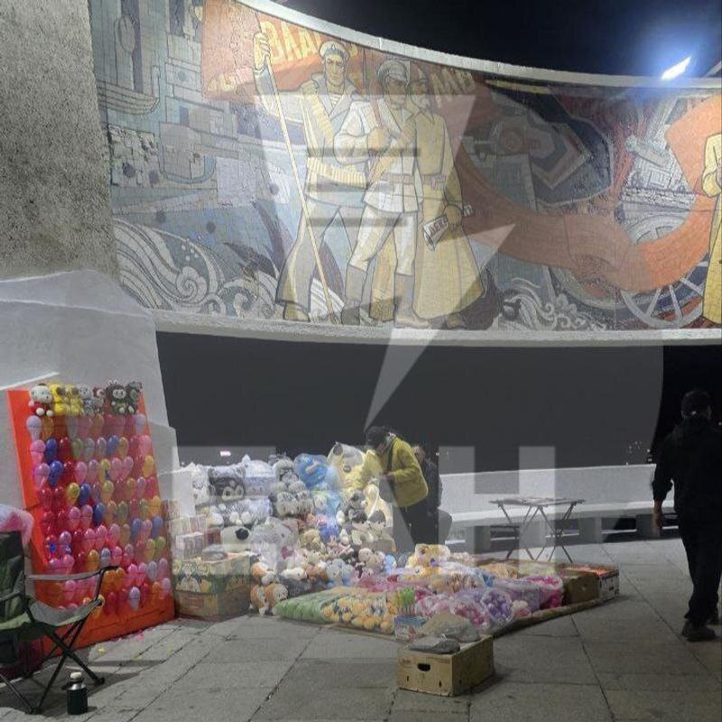    Мозаика и аттракцион