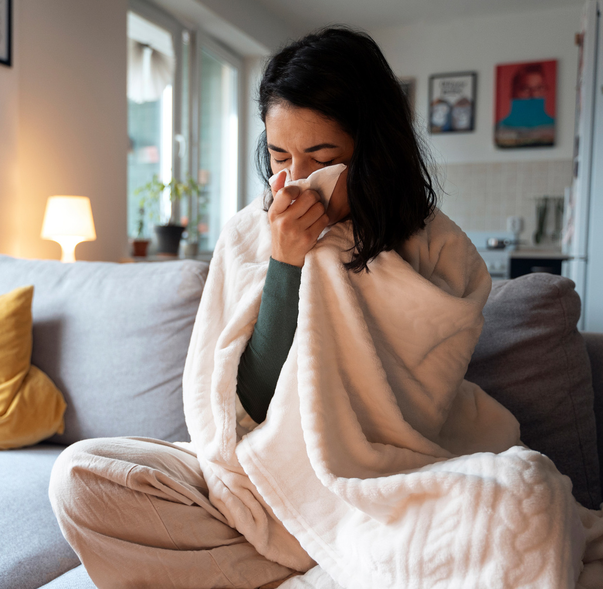 Пылевые клещи могут вызвать аллергию в чувствительном организме. Фото freepik.com.