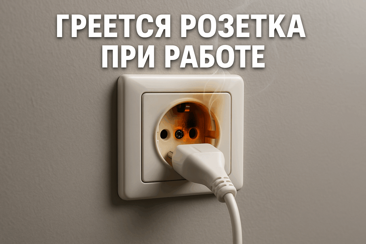    Греется розетка при работе электроприбора — опасность и решение Михаил Юрьевич