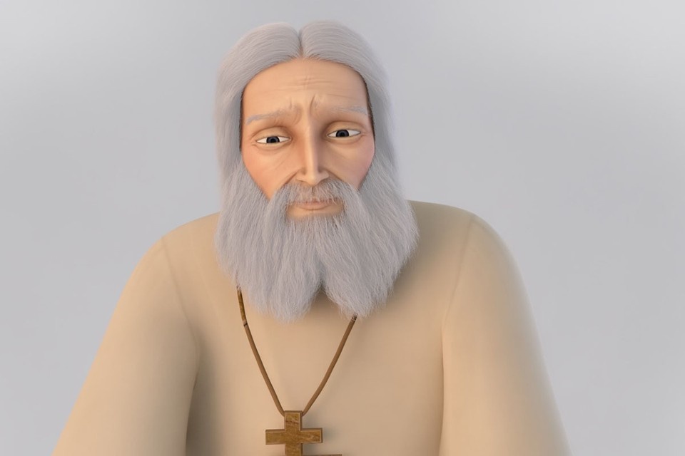    В России стартовал показ мультфильма о преподобном Серафиме Саровском кадр из фильма