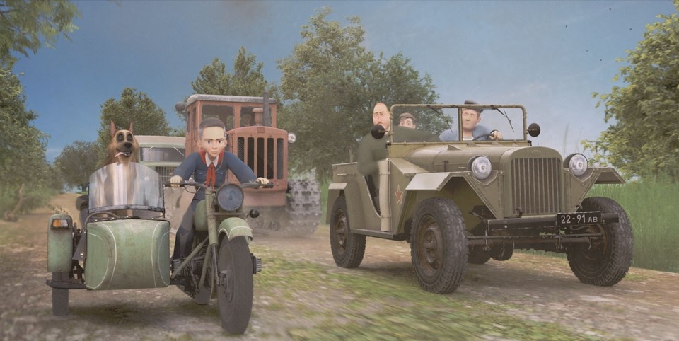    В России стартовал показ мультфильма о преподобном Серафиме Саровском кадр из фильма