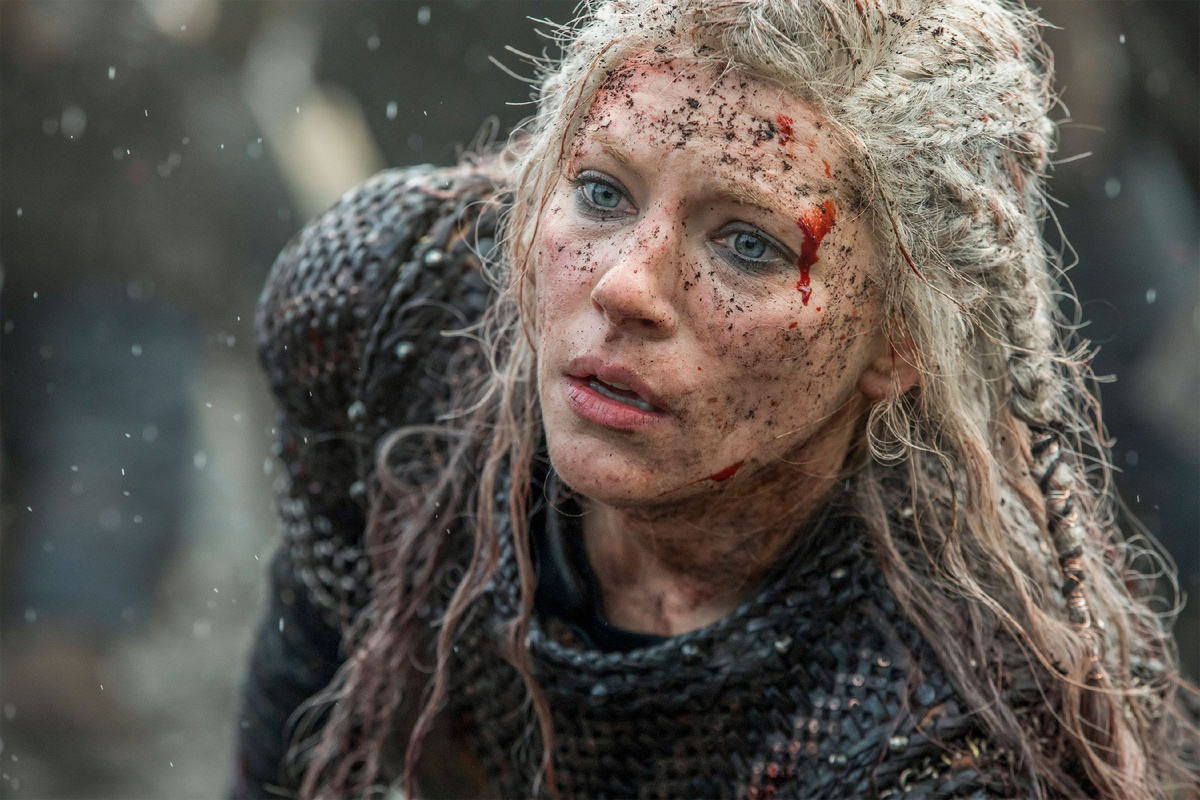 Кэтрин Унник. Сериал Викинги