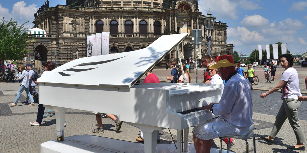 Город, восставший из пепла. Дрезден. Саксония.