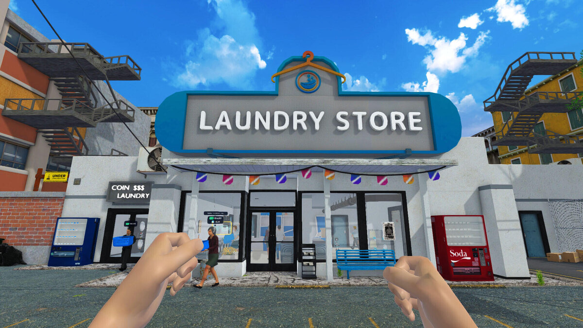    Галерея игры Laundry Store Simulator