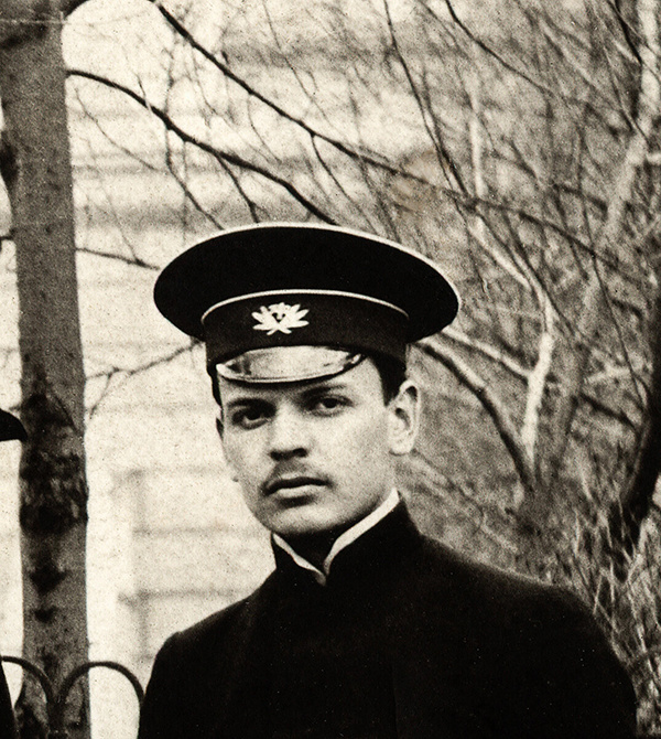 Константин Паустовский — гимназист. Киев.