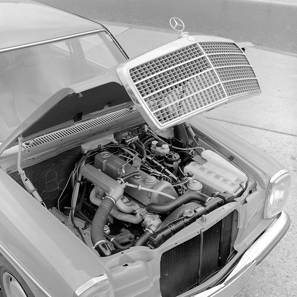 Mercedes OM617 Источник: Mercedes-Benz Museum
