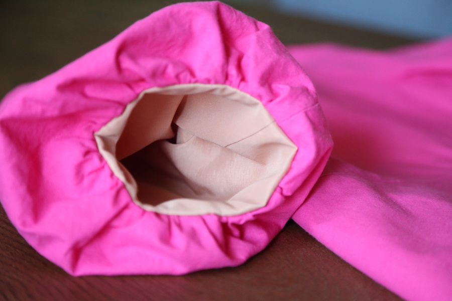 Детское платье из х/б бязи российского производства