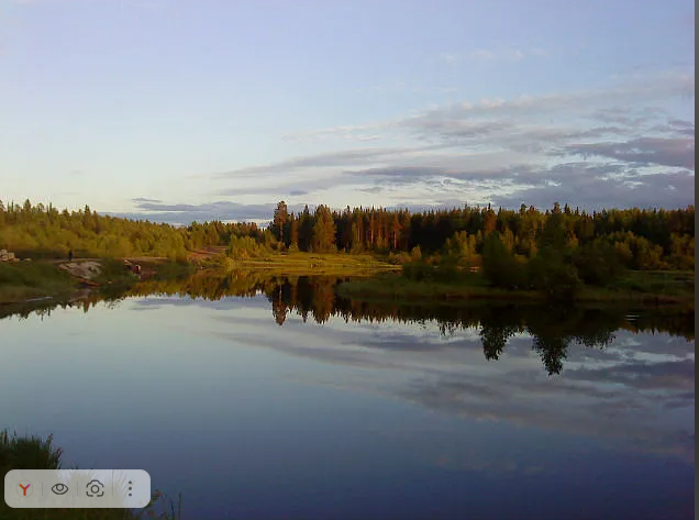 Республика Коми, п. Боровой. р. Ухтарка.