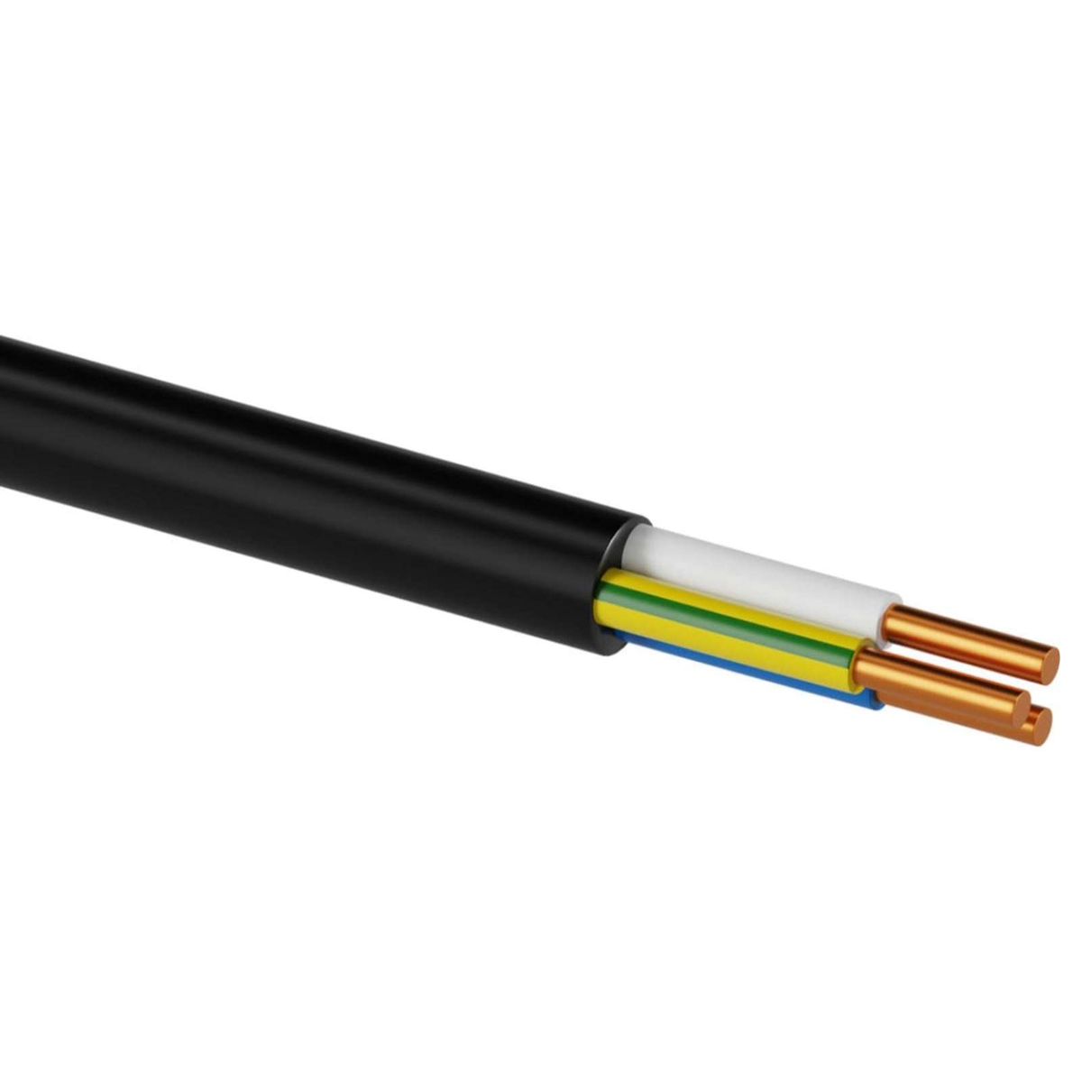 Кабель ВВГ-П нг (А)-LS-LTx 3х2,5