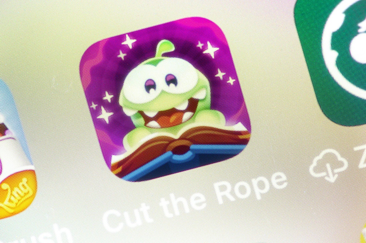 Иконка игры Cut the Rope для смартфонов (источник фото: legion-media.com)