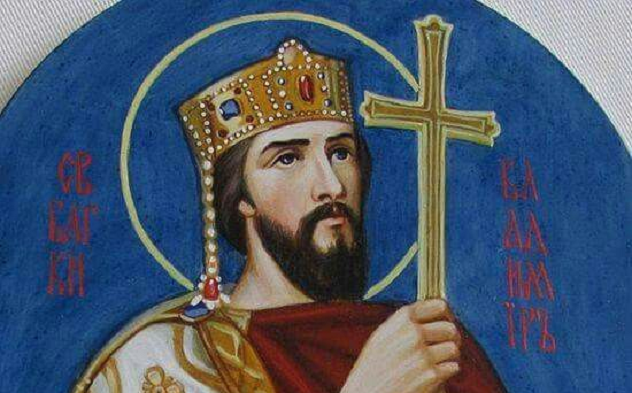 Князь киевский Владимир-креститель (Красно Солнышко)