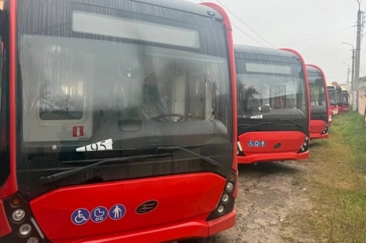    Калуга приняла первую партию новых троллейбусов