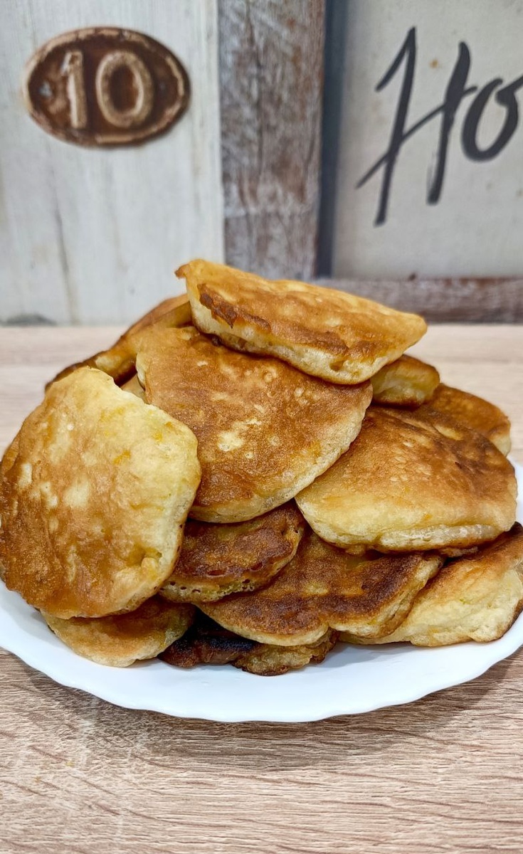 Оладушки из тертой тыквы