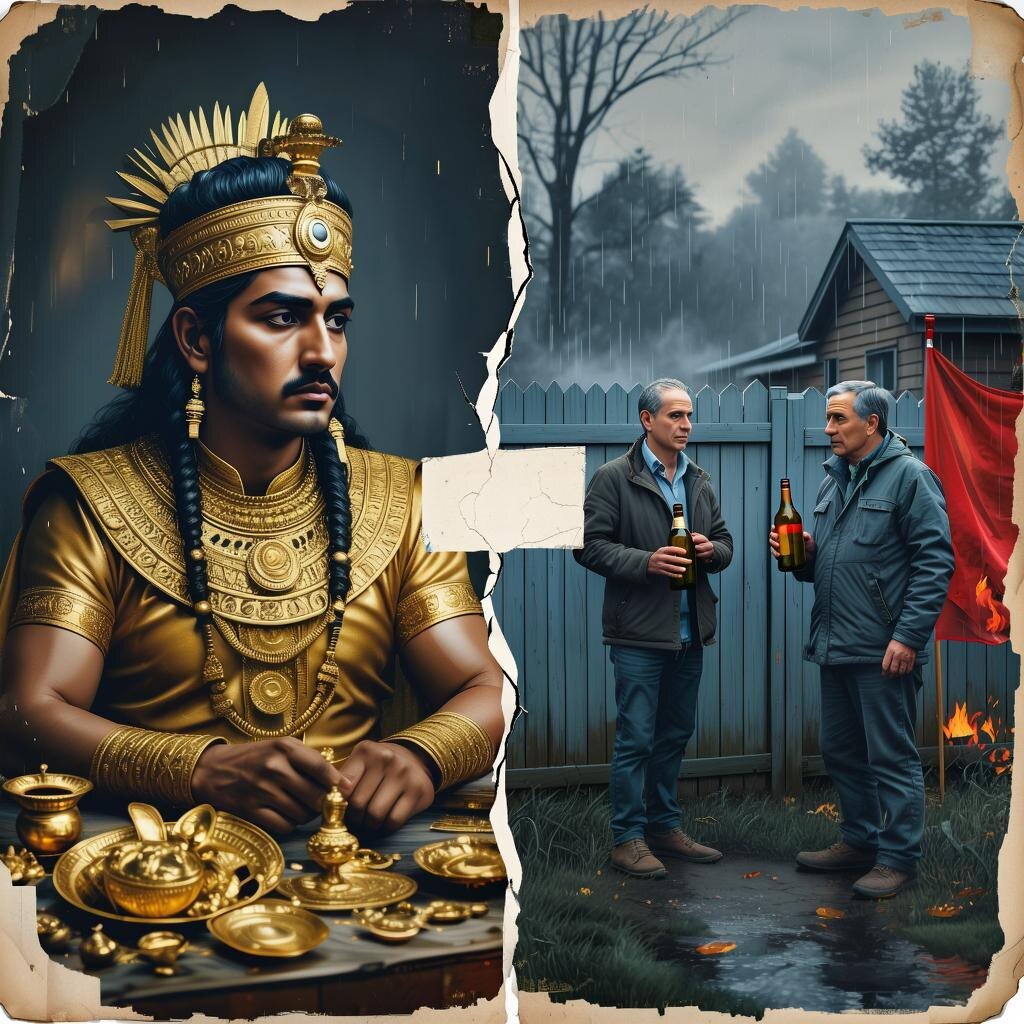 ...традиция, видимо, уходит корнями в глубь веков.