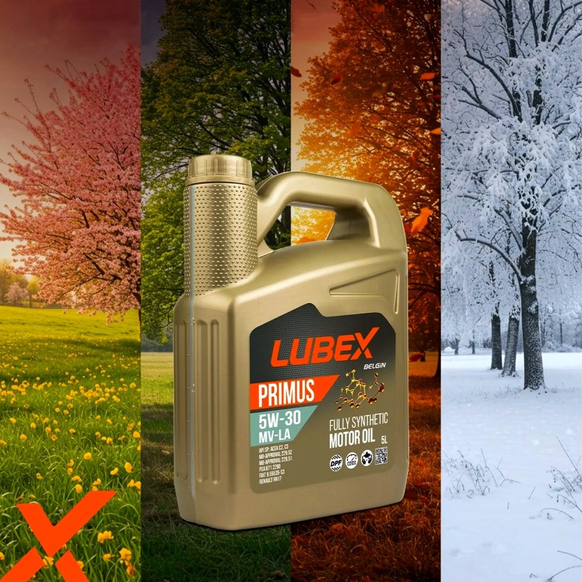 Синтетического моторное масло Lubex Primus 5W-30 MV-LA
