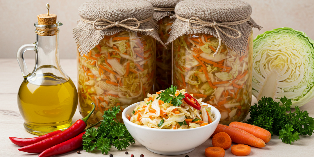 Хрустящая капуста быстрого приготовления: пошаговый рецепт маринада, который готовится всего за 12 часов.