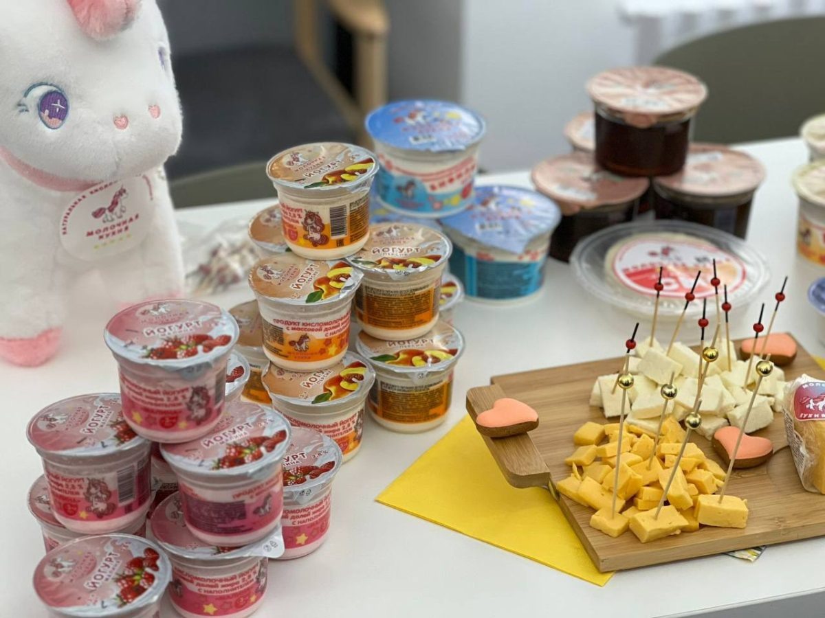    Сыр «Качотта» и йогурты пользуются большой популярностью у нижегородцев
