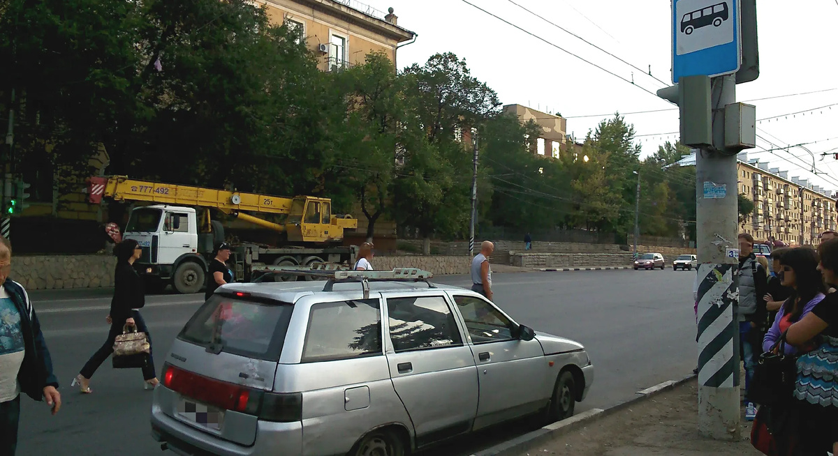 Остановка автобуса